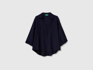 Blusa ampia 100% viscosa