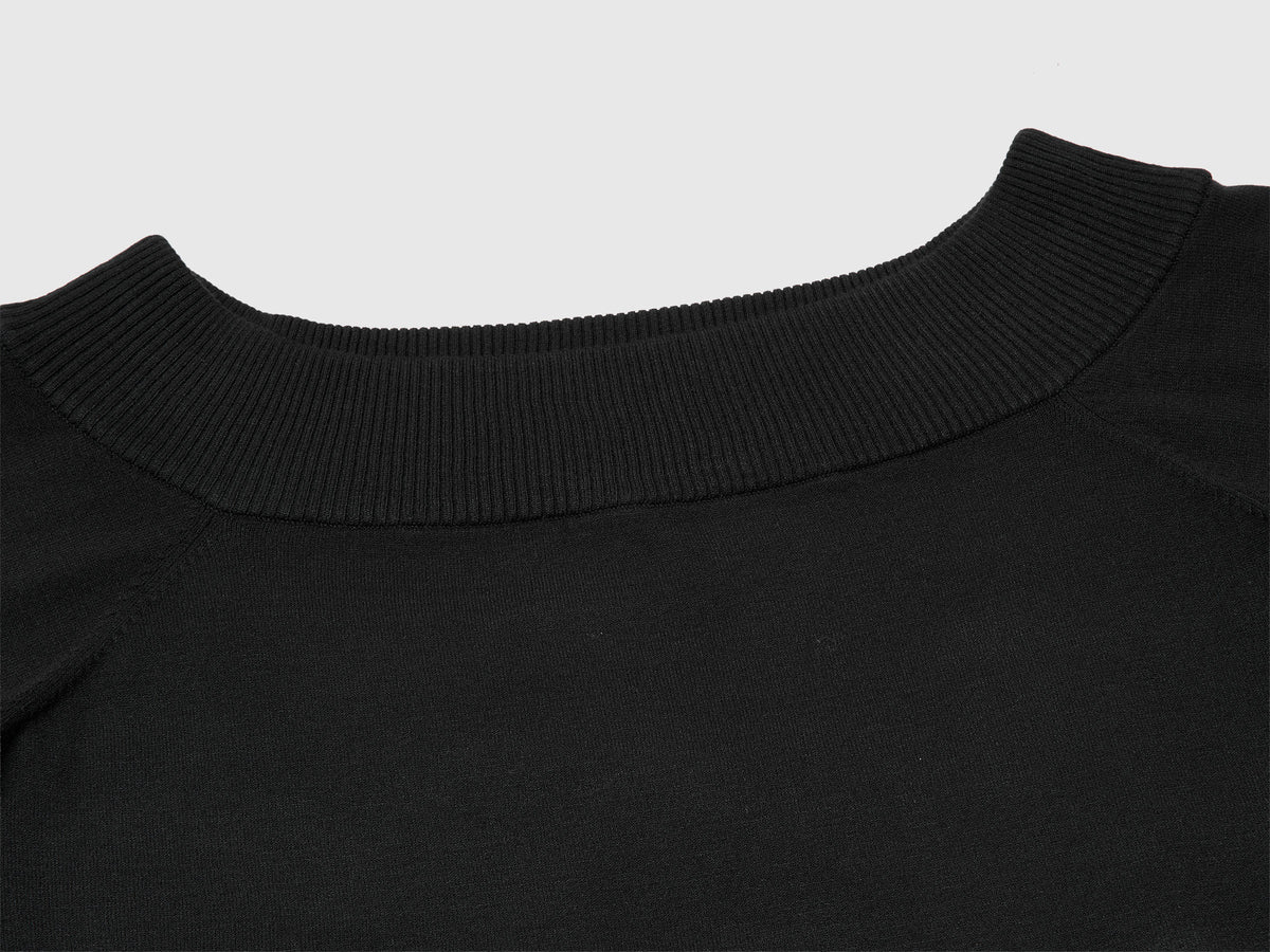 Maglia con scollo bardot
