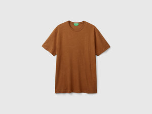 Linen blend T-shirt