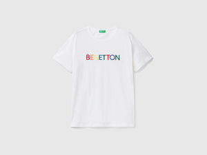 T-shirt in cotone  con stampa logo