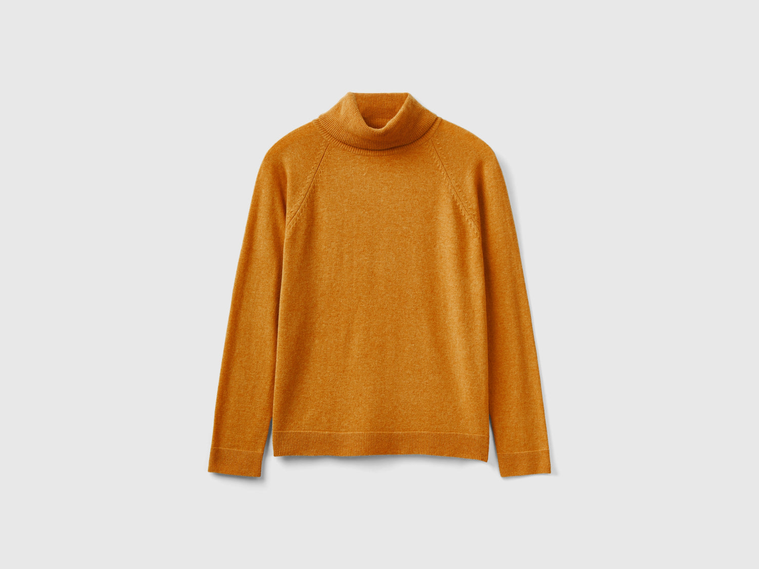 Dolcevita tabacco in misto lana e cashmere da donna bruciato | Benetton Outlet