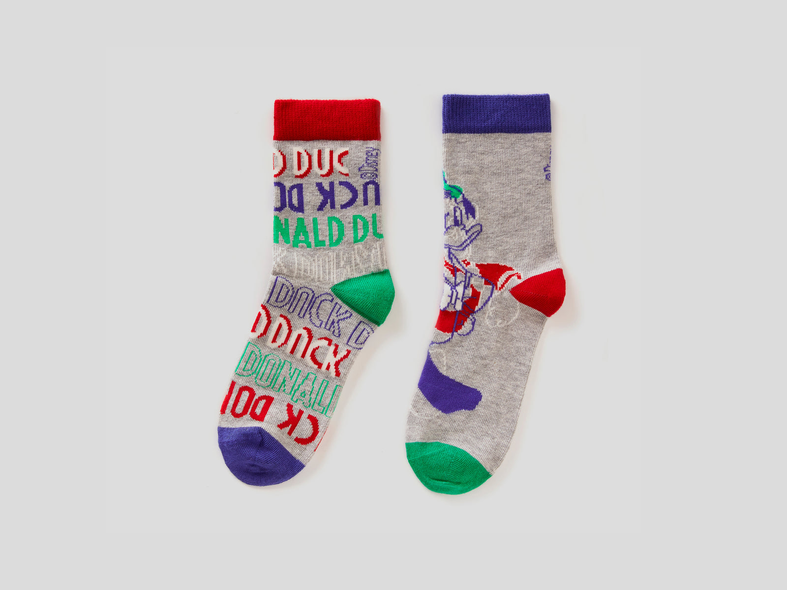 Calzini Paperino mix & match da bambino multi-color 2 | Benetton Outlet