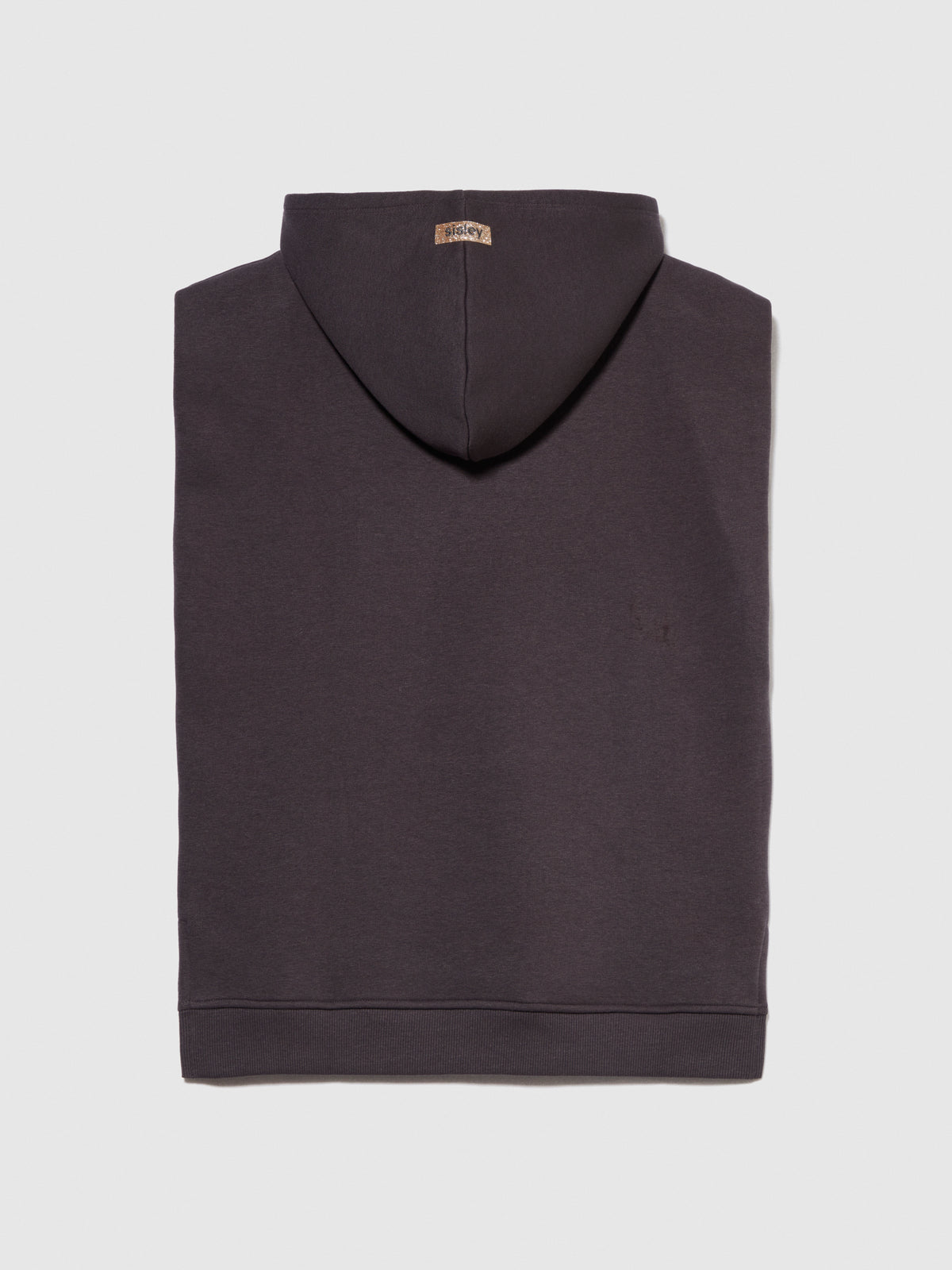 Gilet in felpa con cappuccio