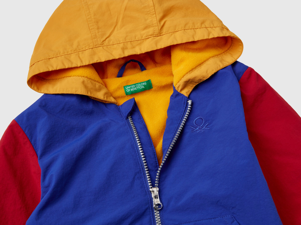 Oversized hooded jacket