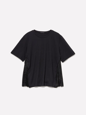 T-shirt con plissé