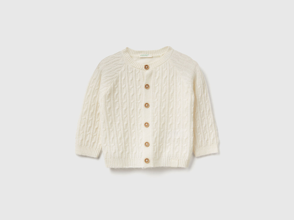 Cardigan a trecce