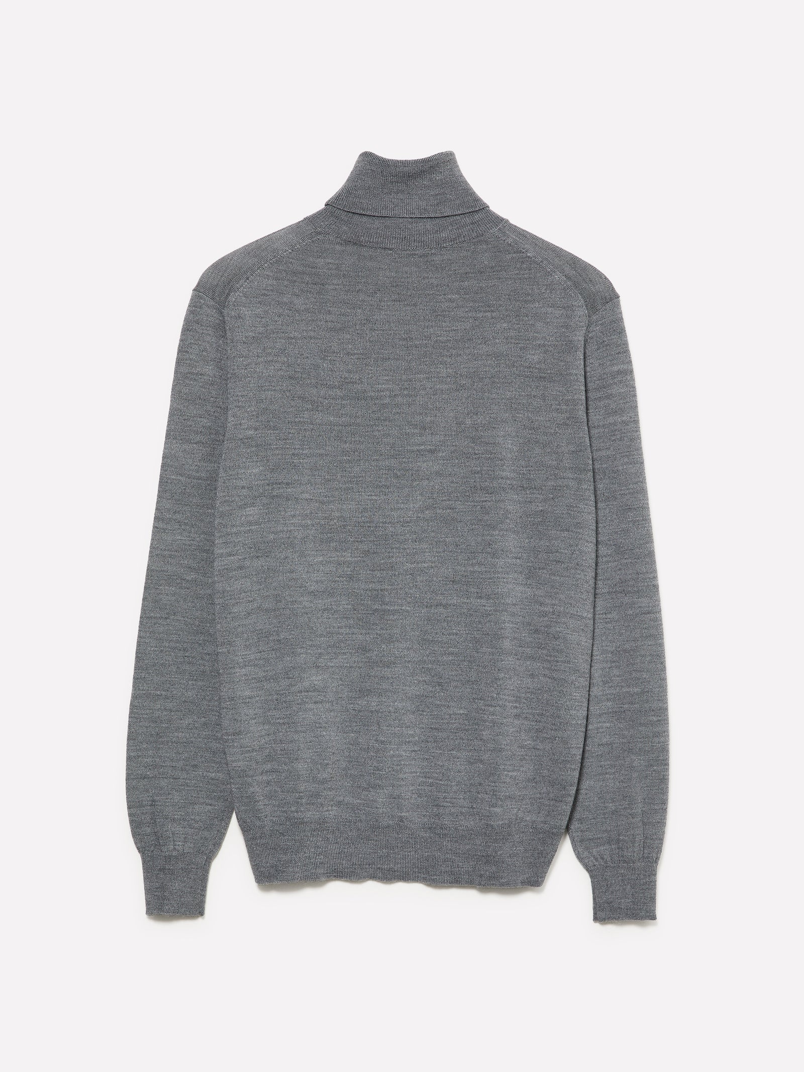 Maglia melange scuro con collo alto da uomo grigio 2 | Sisley Outlet