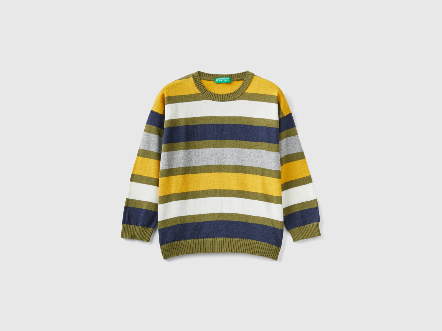 Maglia a righe da bimbo multi-color | Benetton Outlet