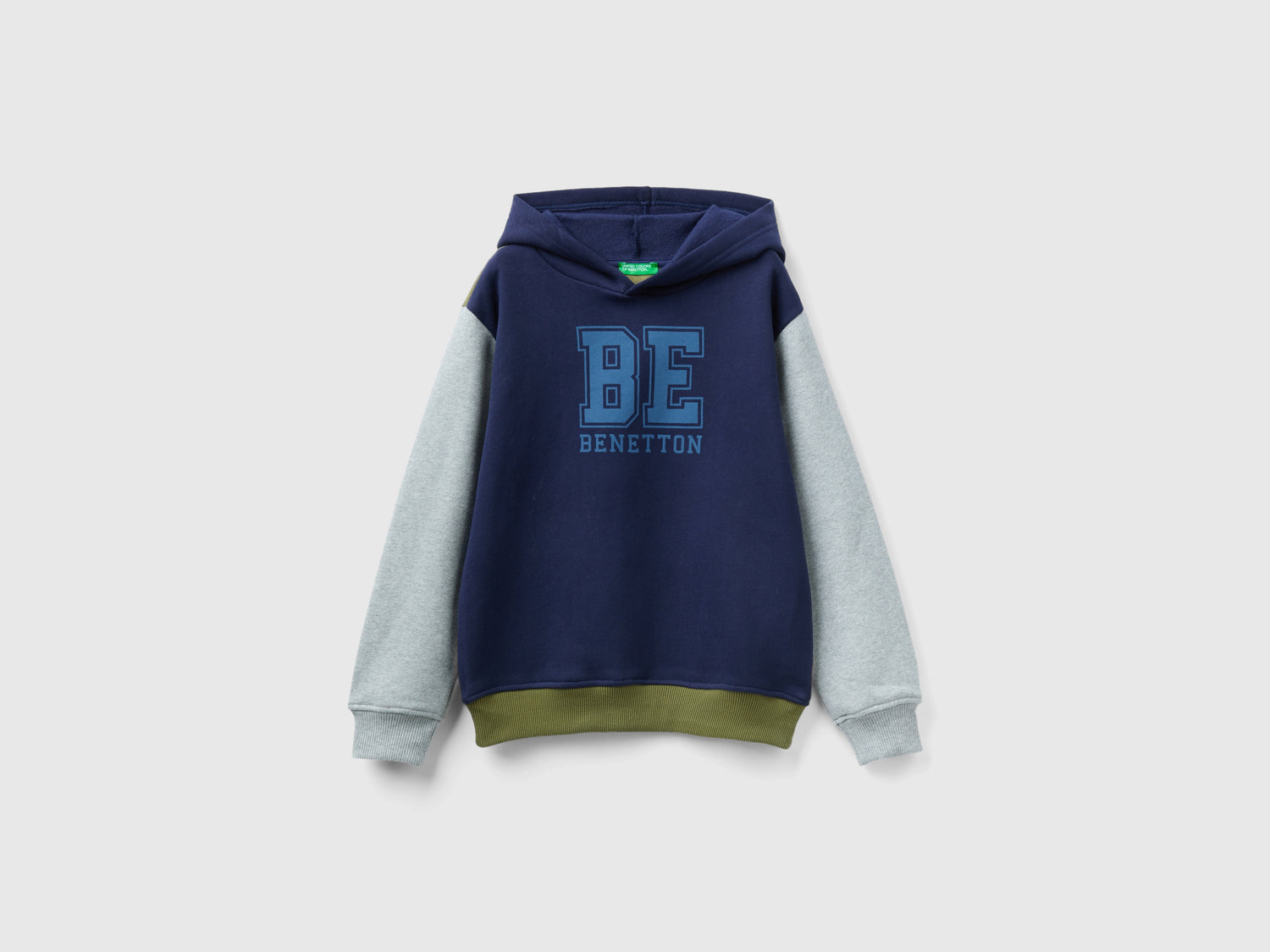 Calda felpa con cappuccio da bambino multi-color | Benetton Outlet