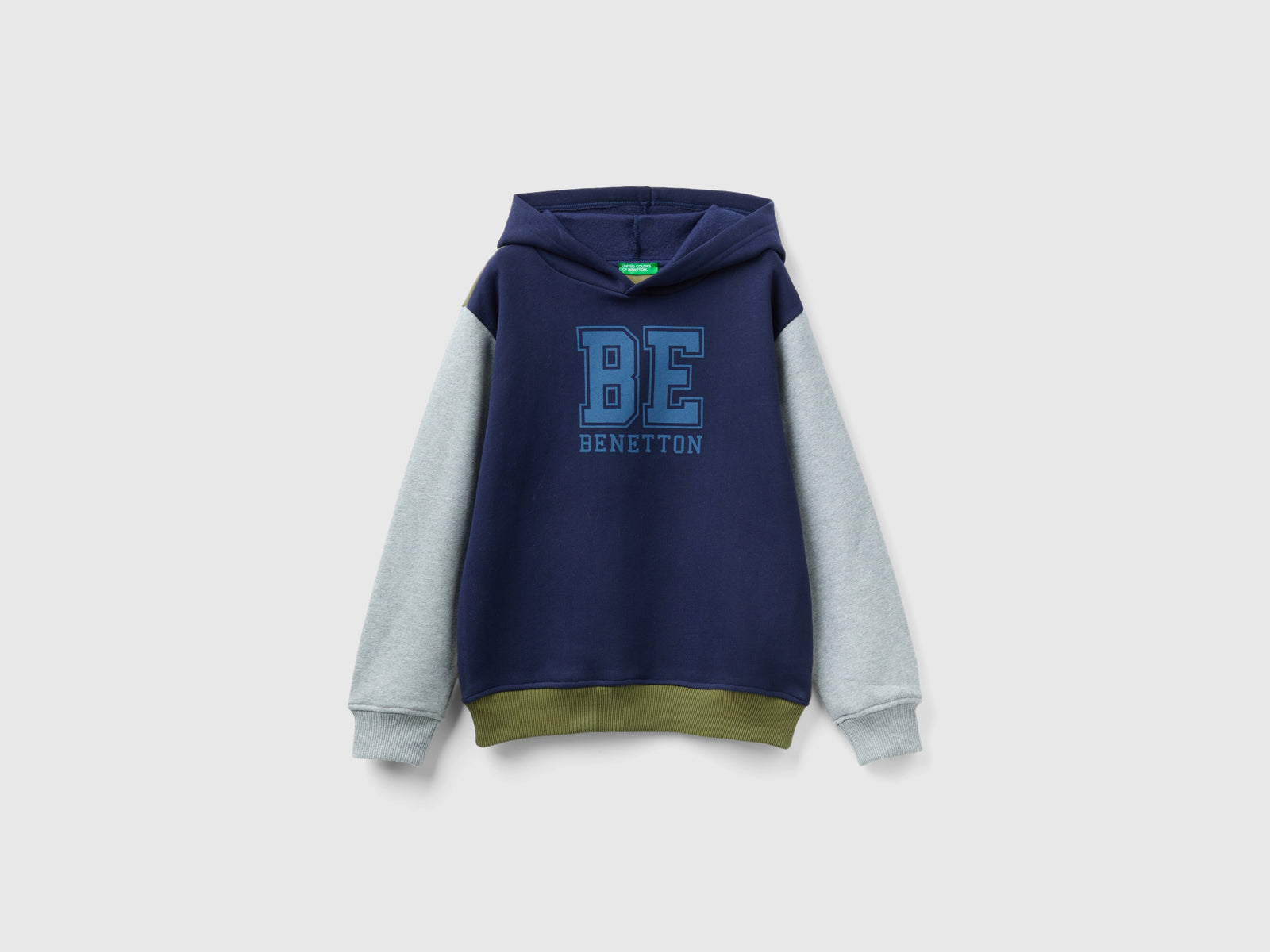 Calda felpa con cappuccio da bambino multi-color | Benetton Outlet