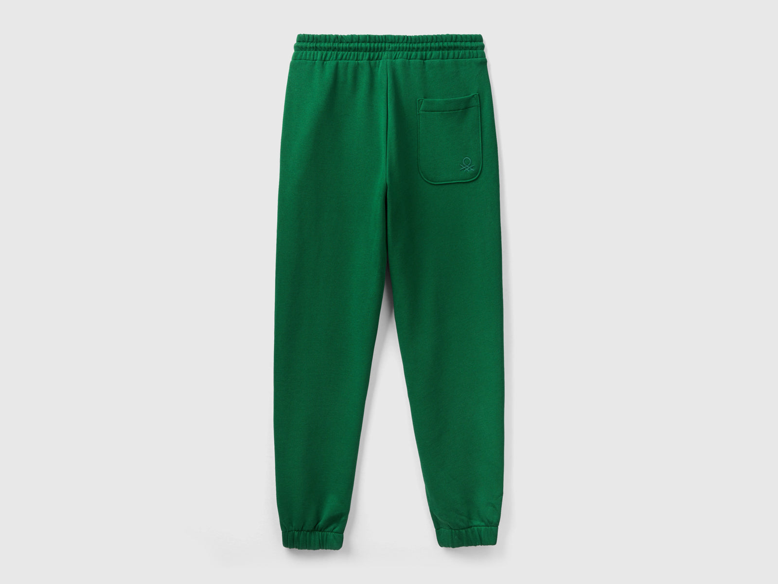 Caldi joggers in felpa da uomo verde 2 | Benetton Outlet