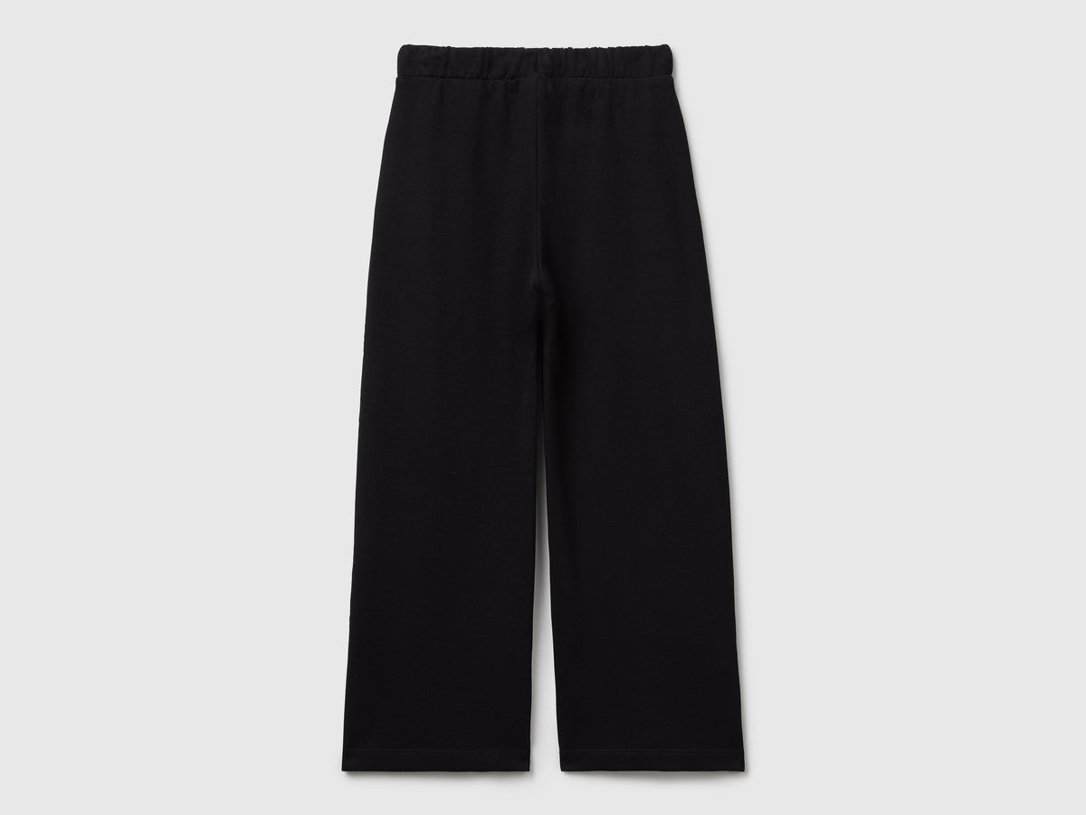 Pantaloni ampi in felpa