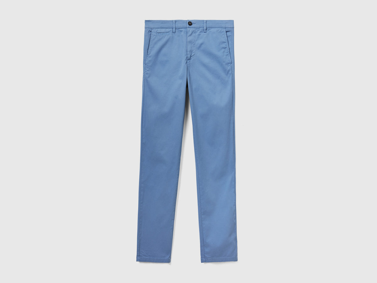 Chino azzurri slim fit