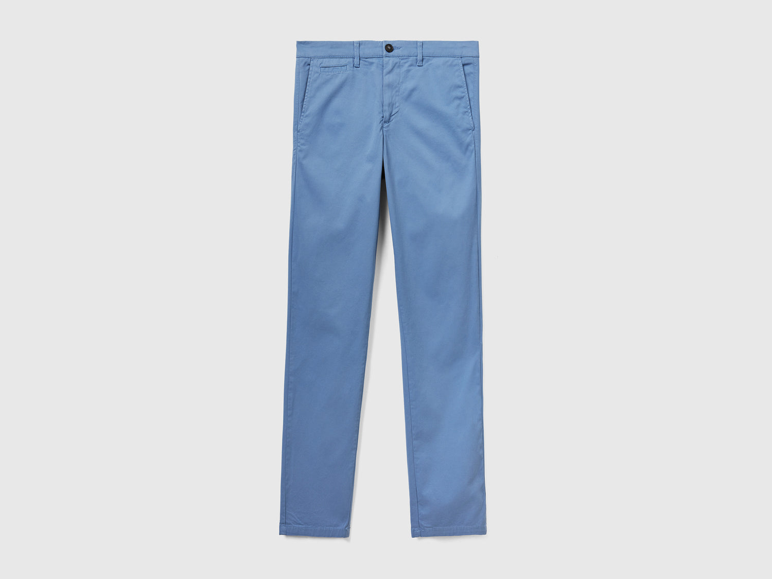 Chino azzurri slim fit da uomo azzurro | Benetton Outlet