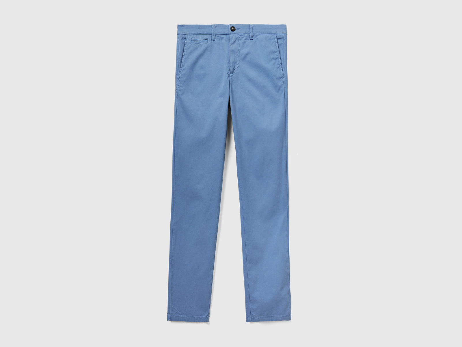 Chino azzurri slim fit da uomo azzurro | Benetton Outlet