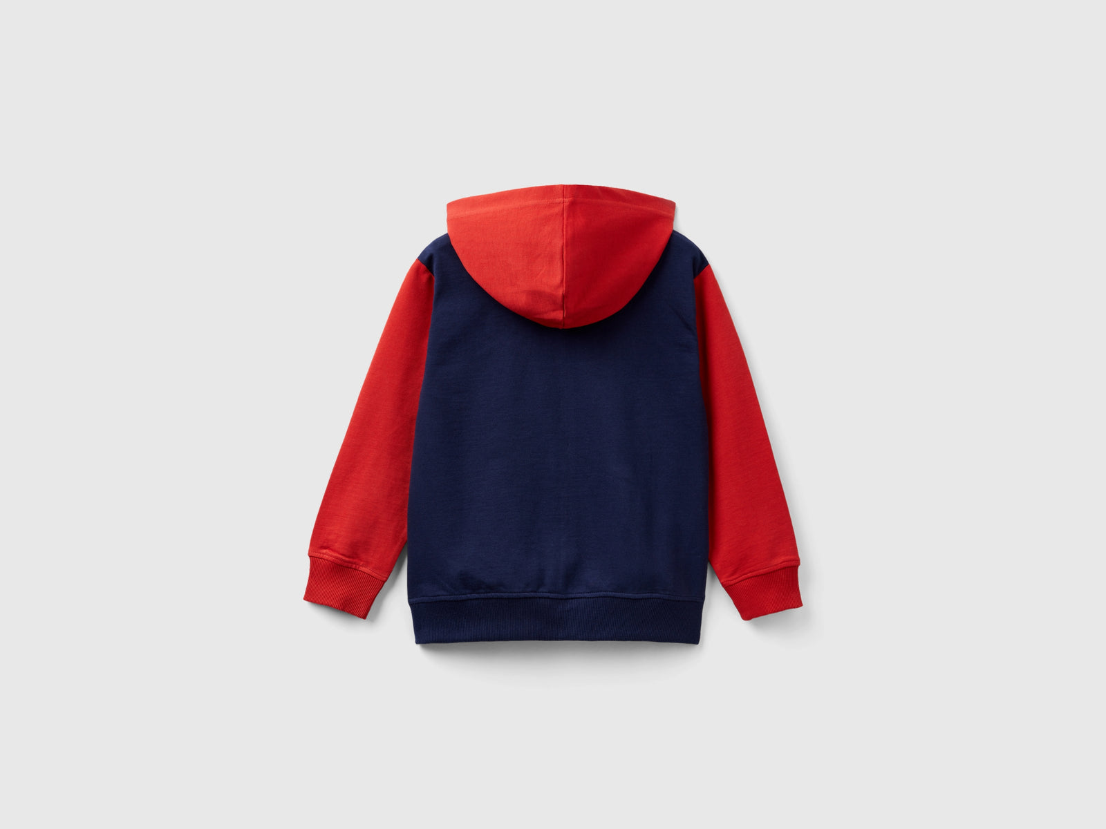 Felpa con zip e cappuccio da bambino multi-color 2 | Benetton Outlet