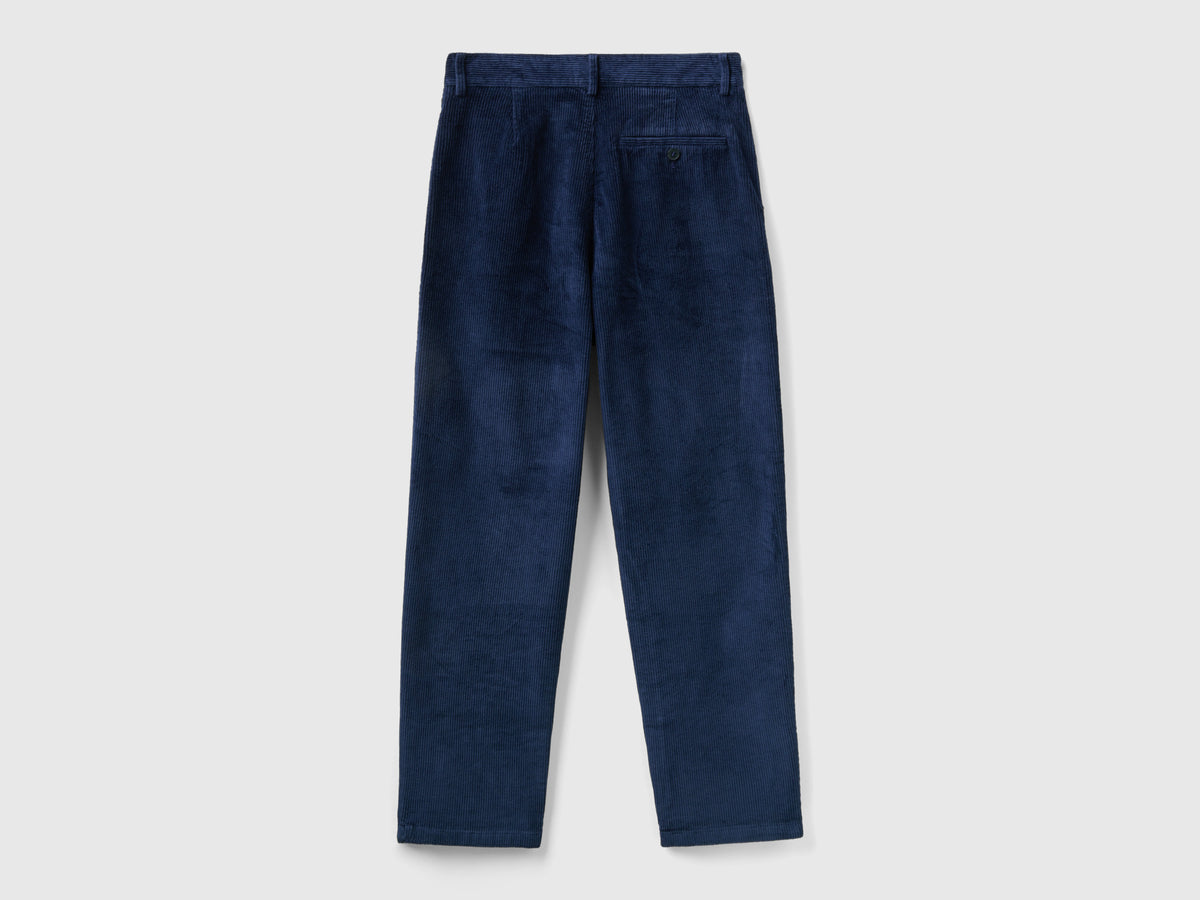 Pantaloni morbidi in velluto a coste