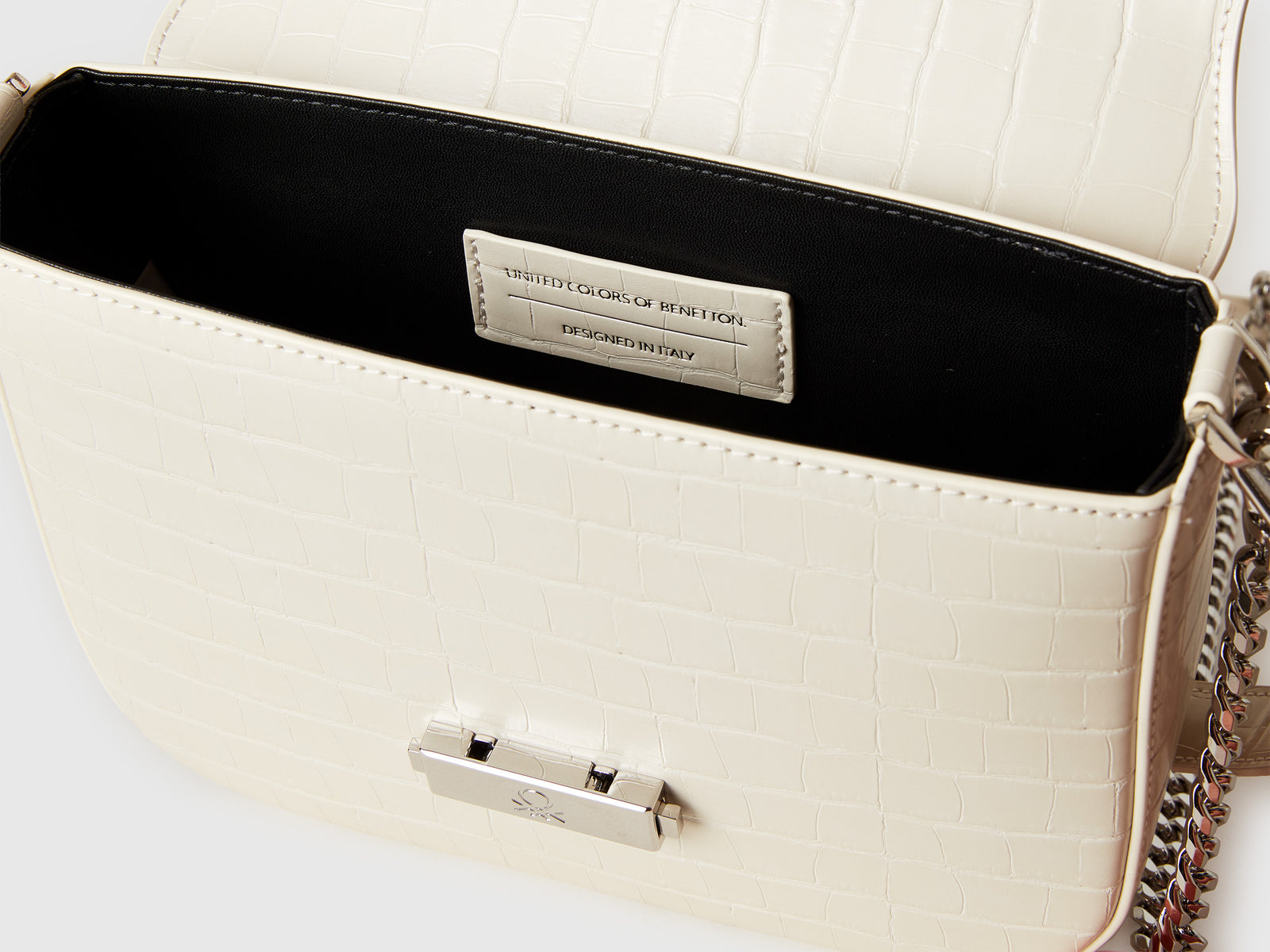 Be Bag piccola panna con stampa cocco da donna bianco panna 3 | Benetton Outlet