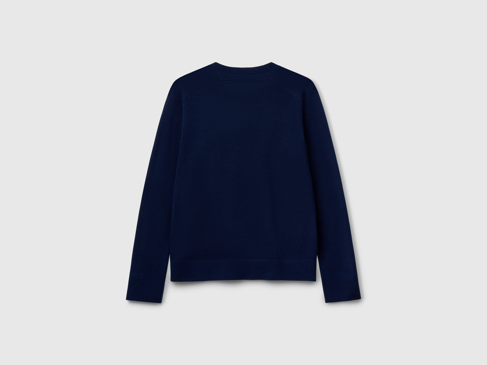Maglia in pura lana Merino da donna blu scuro 2 | Benetton Outlet