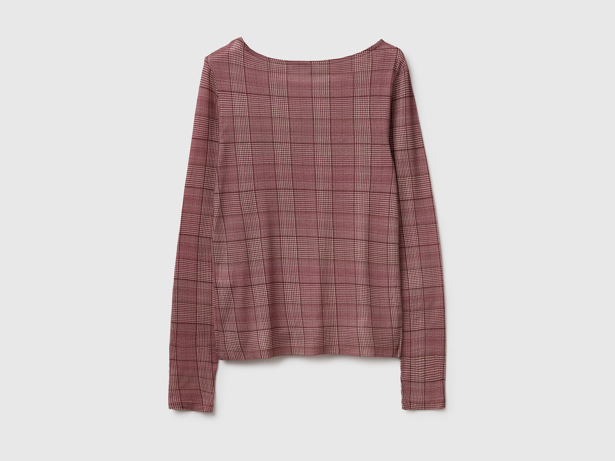 T-shirt slim fit principe di Galles