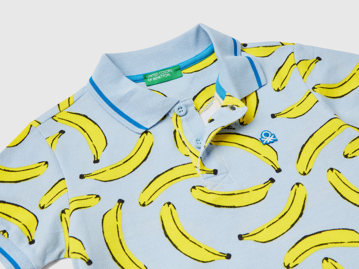Polo con pattern banane