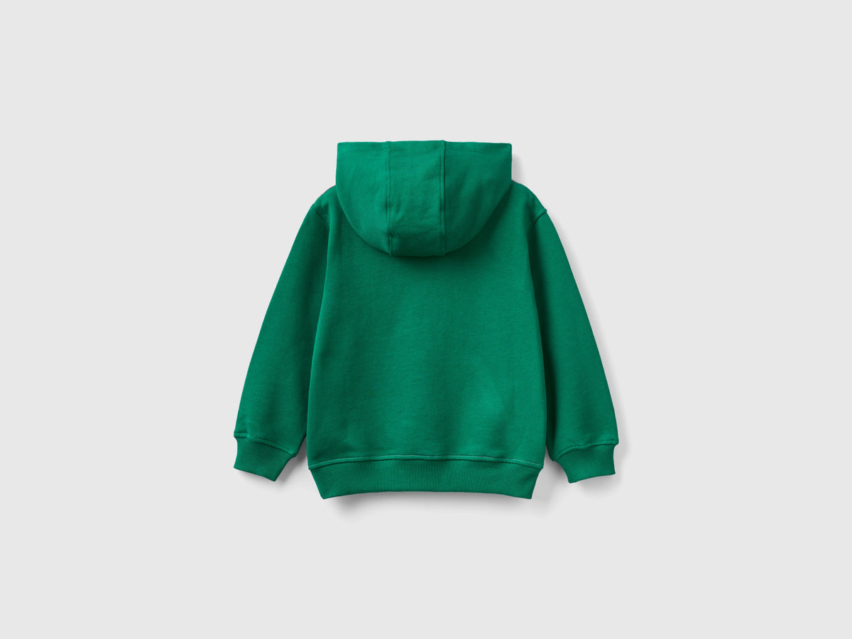 Felpa con cappuccio 100% cotone