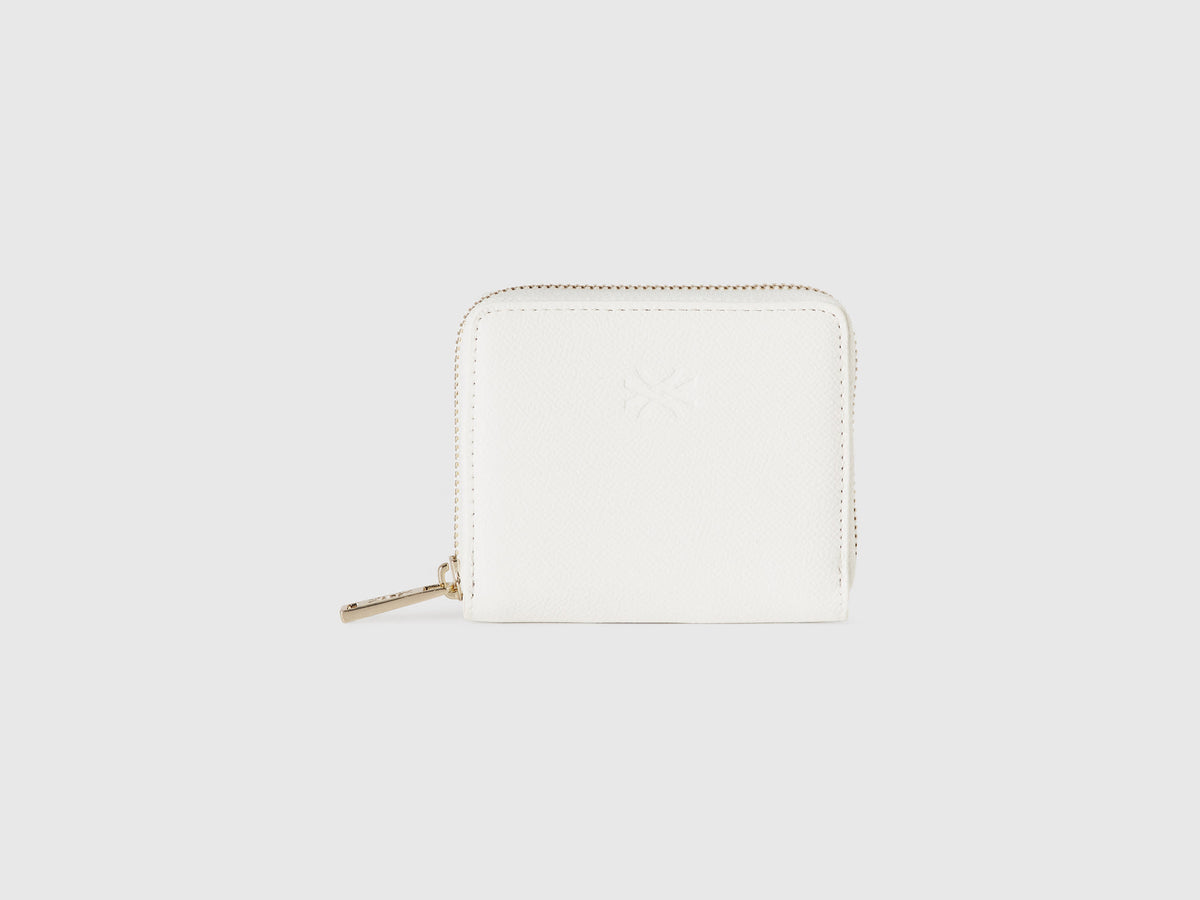 Portafoglio piccolo con zip