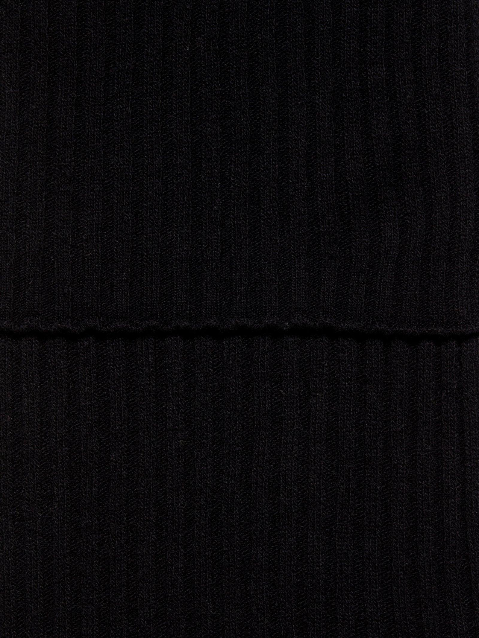 Sciarpa in maglia da uomo nero 2 | Sisley Outlet