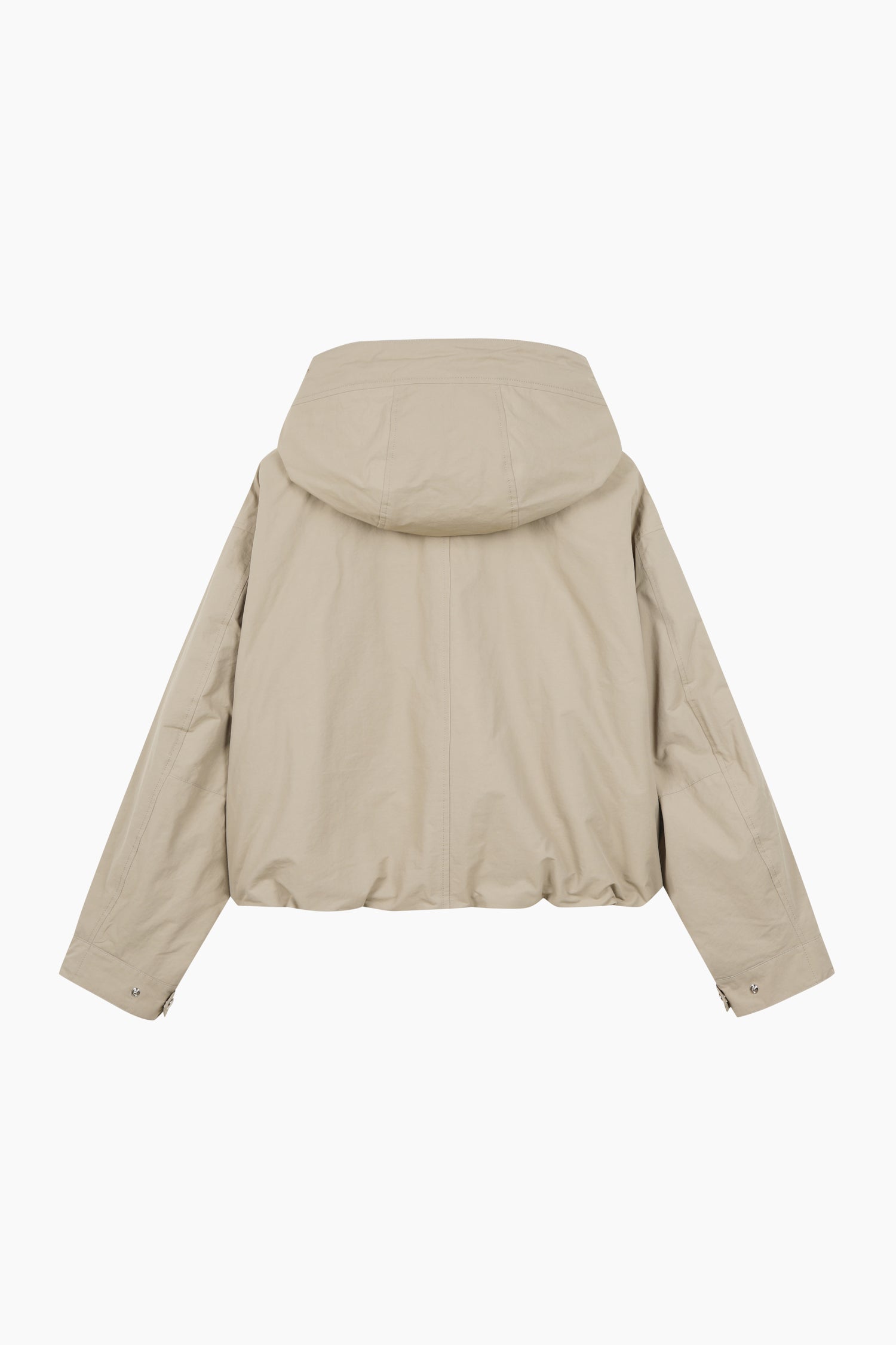 Giubbotto over con cappuccio da donna beige 2 | Sisley Outlet