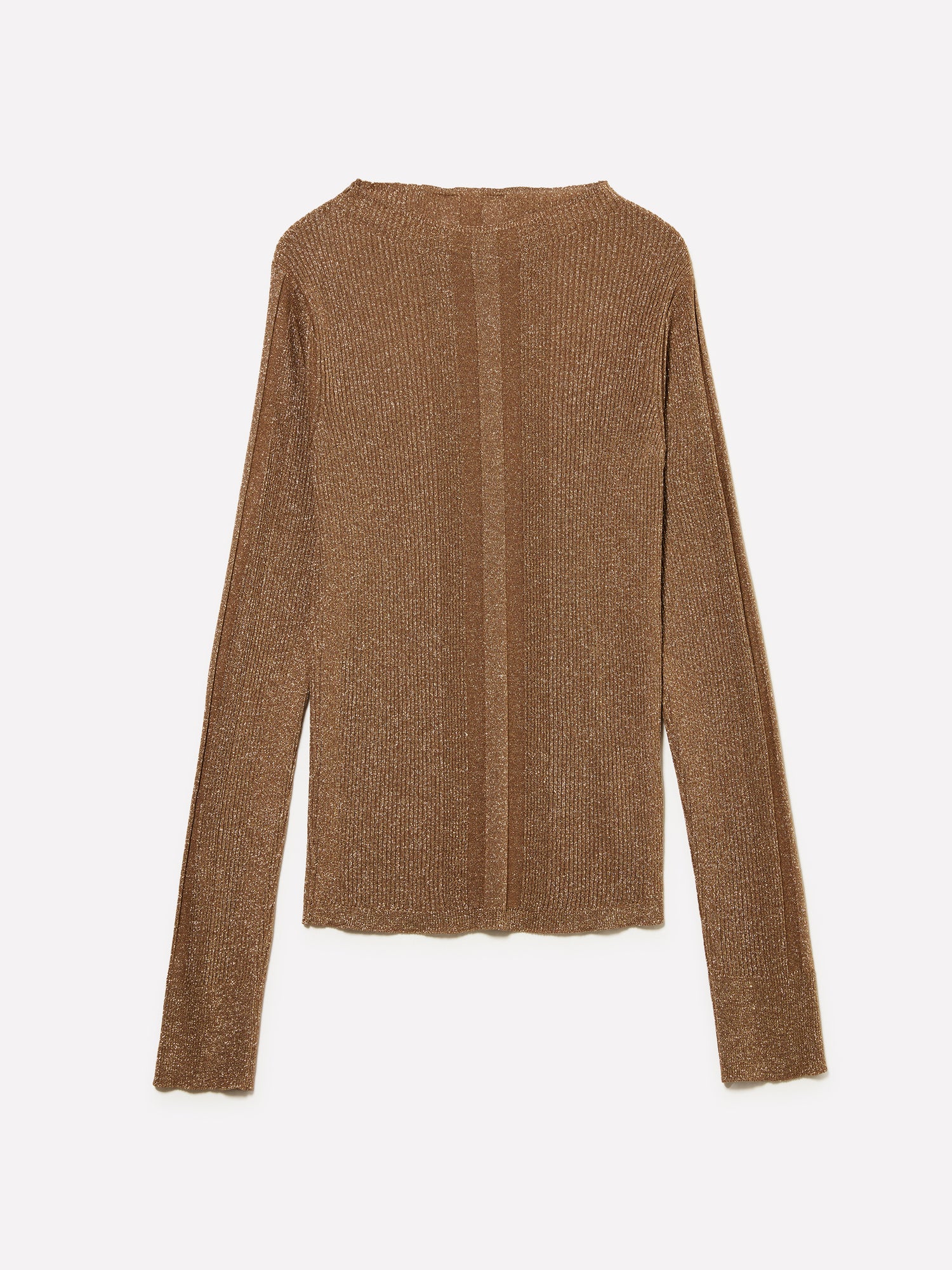 Maglia beige con lurex da donna marrone | Sisley Outlet