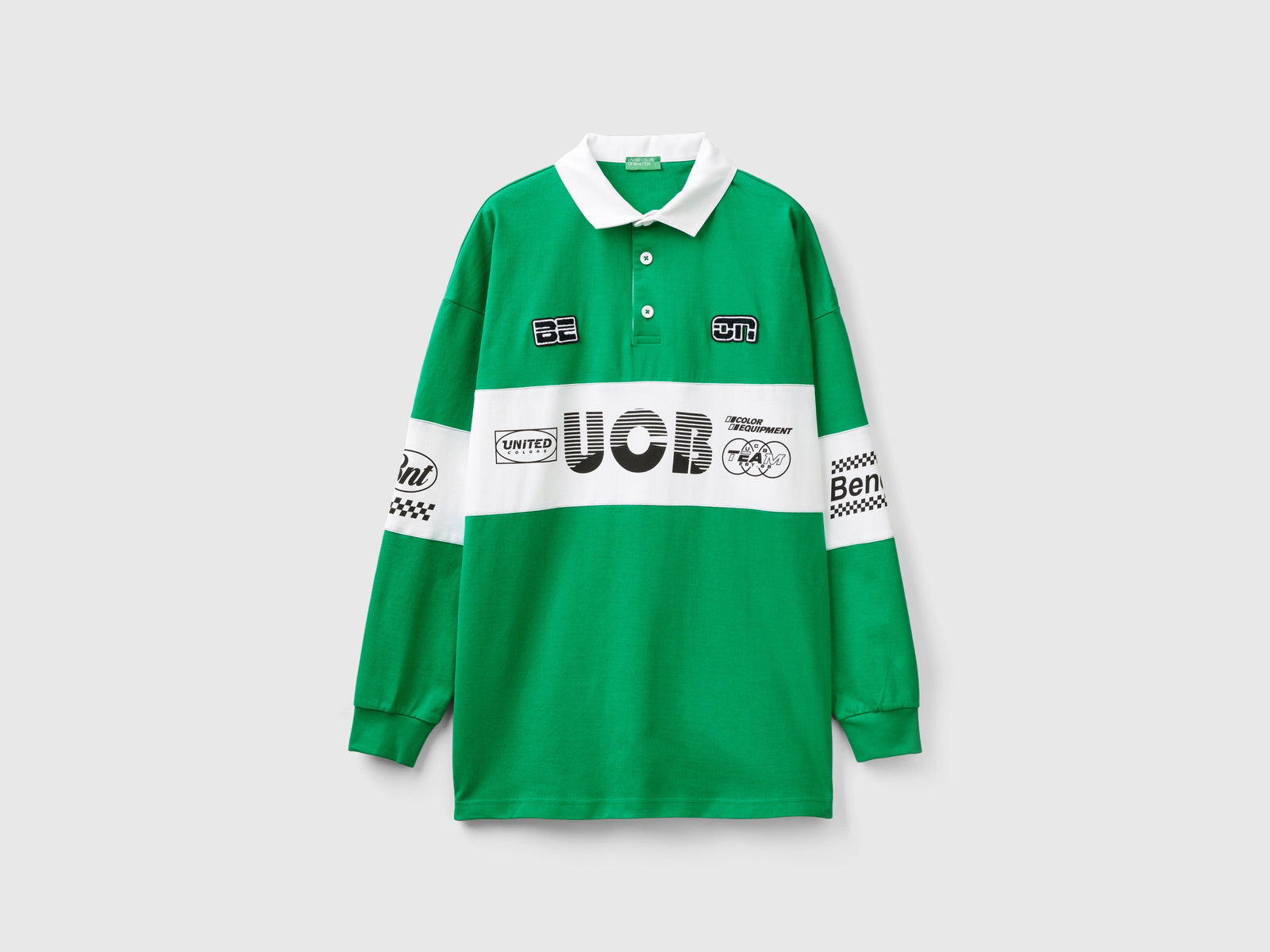 Polo rugby da uomo verde | Benetton Outlet