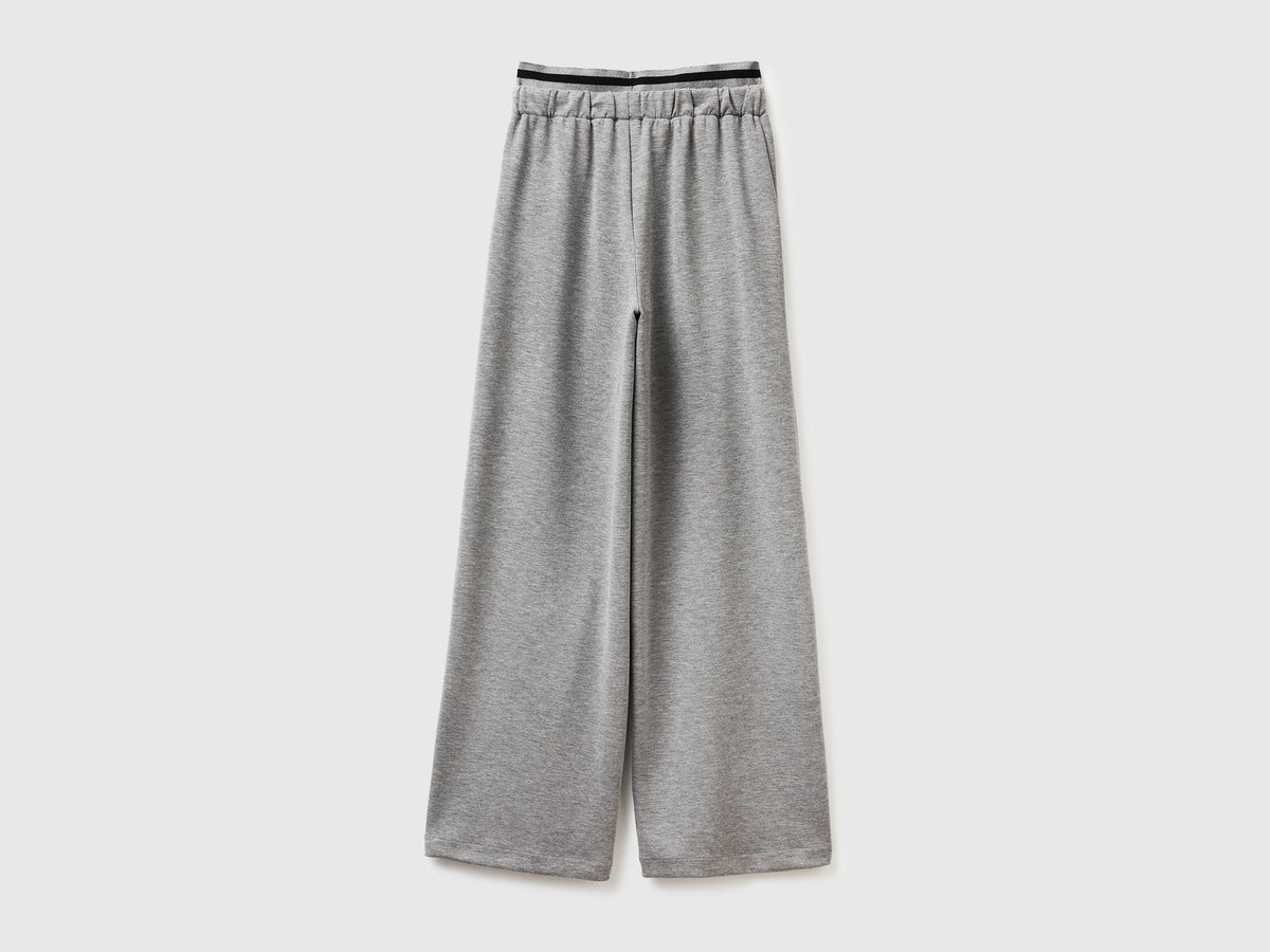 Pantaloni ampi in Modal stretch