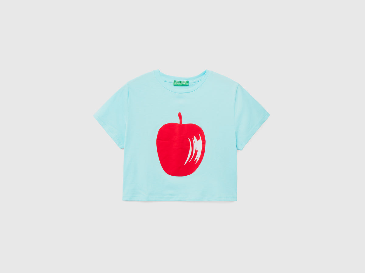 T-shirt con stampa frutta