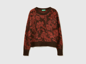 Maglia con fantasia floreale