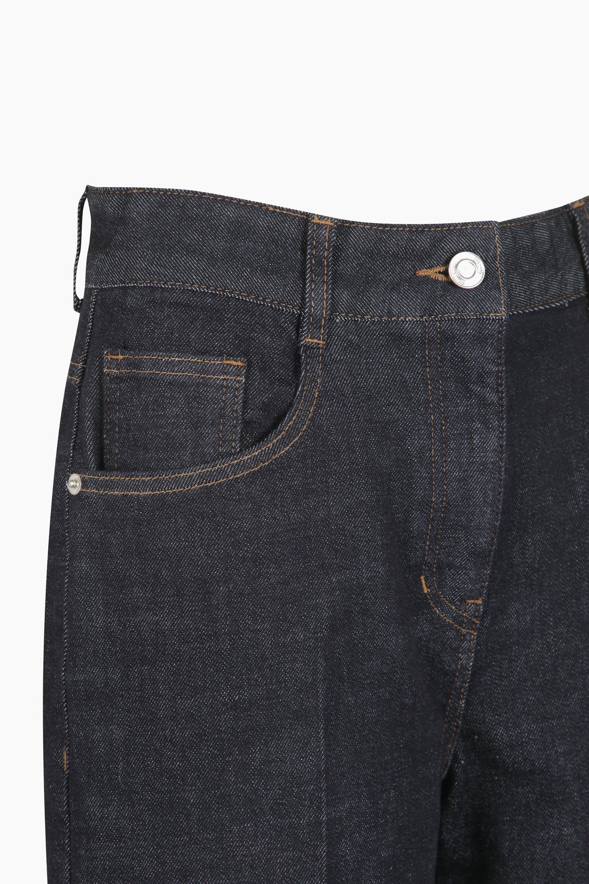 Jeans con risvolto