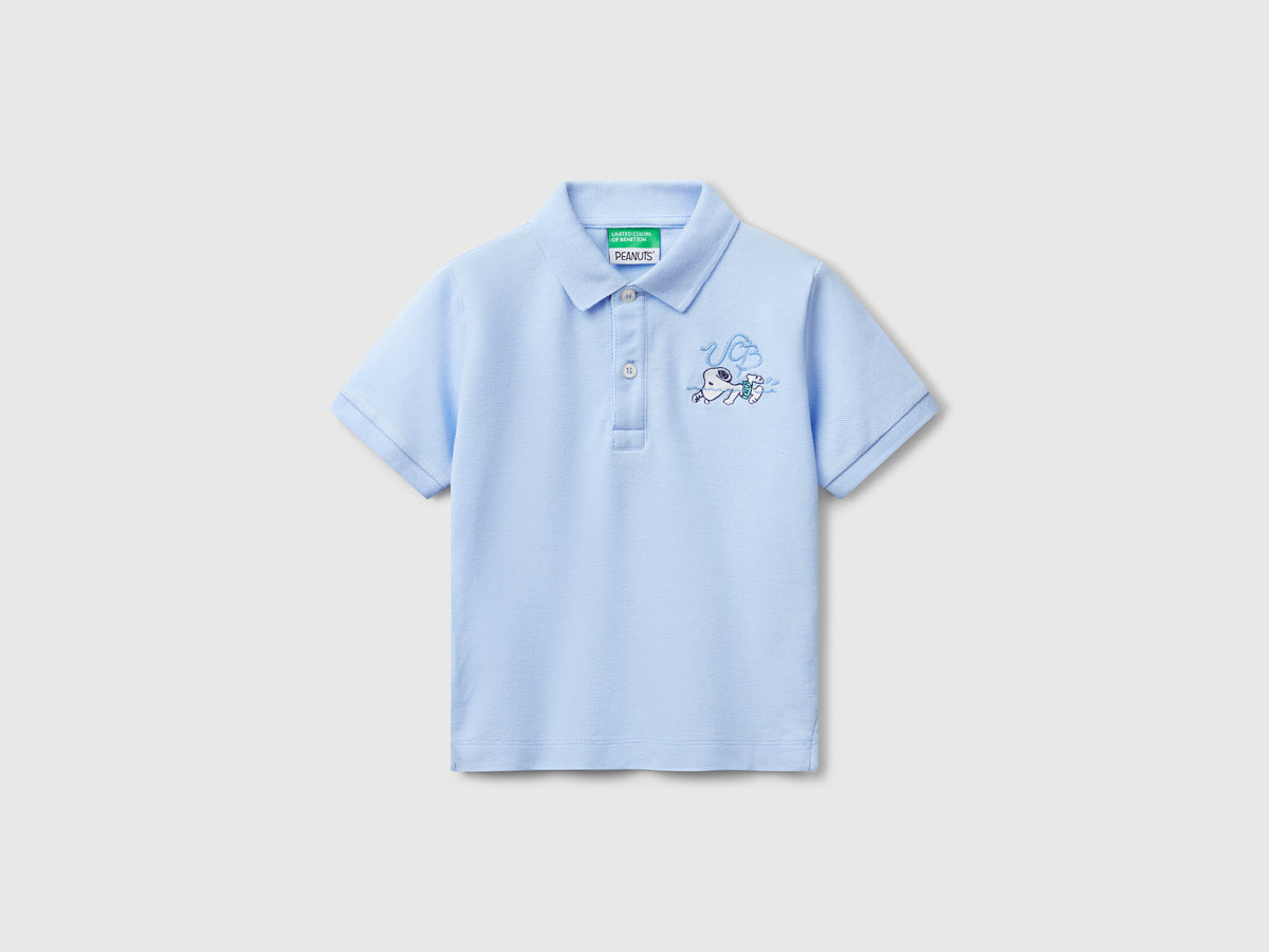 Polo con ricamo Snoopy ©Peanuts