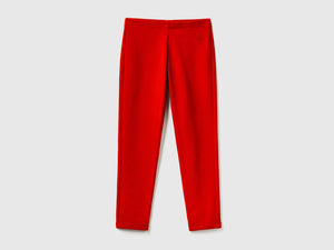 Leggings in felpa stretch