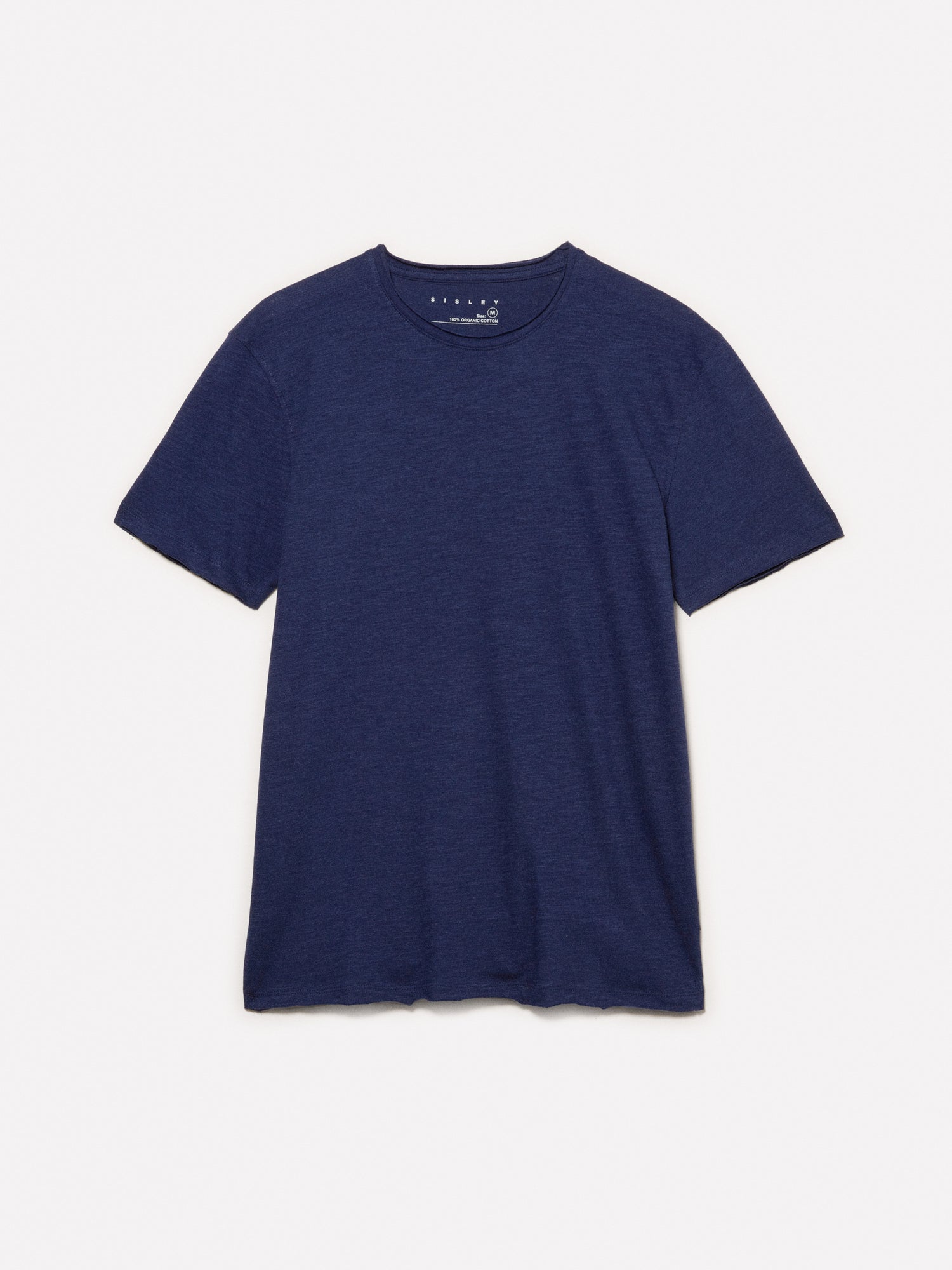 T-shirt a maniche corte slim fit blu da uomo blu scuro | Sisley Outlet