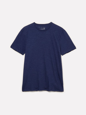 T-shirt a maniche corte slim fit blu
