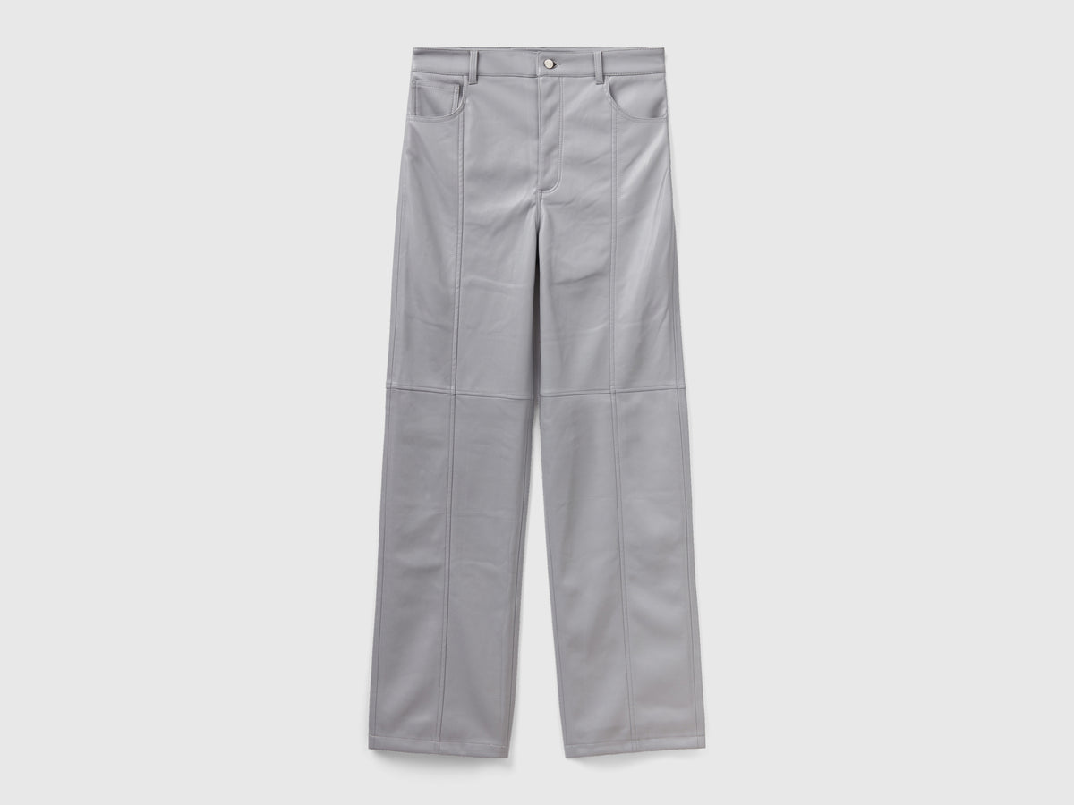Pantaloni in tessuto spalmato