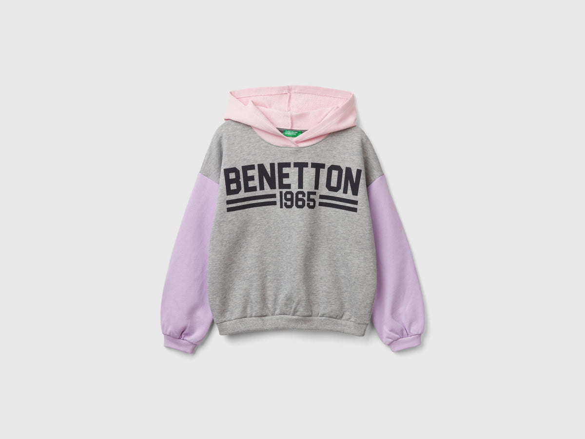 Felpa con cappuccio 100% cotone