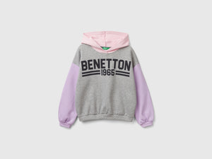Felpa con cappuccio 100% cotone