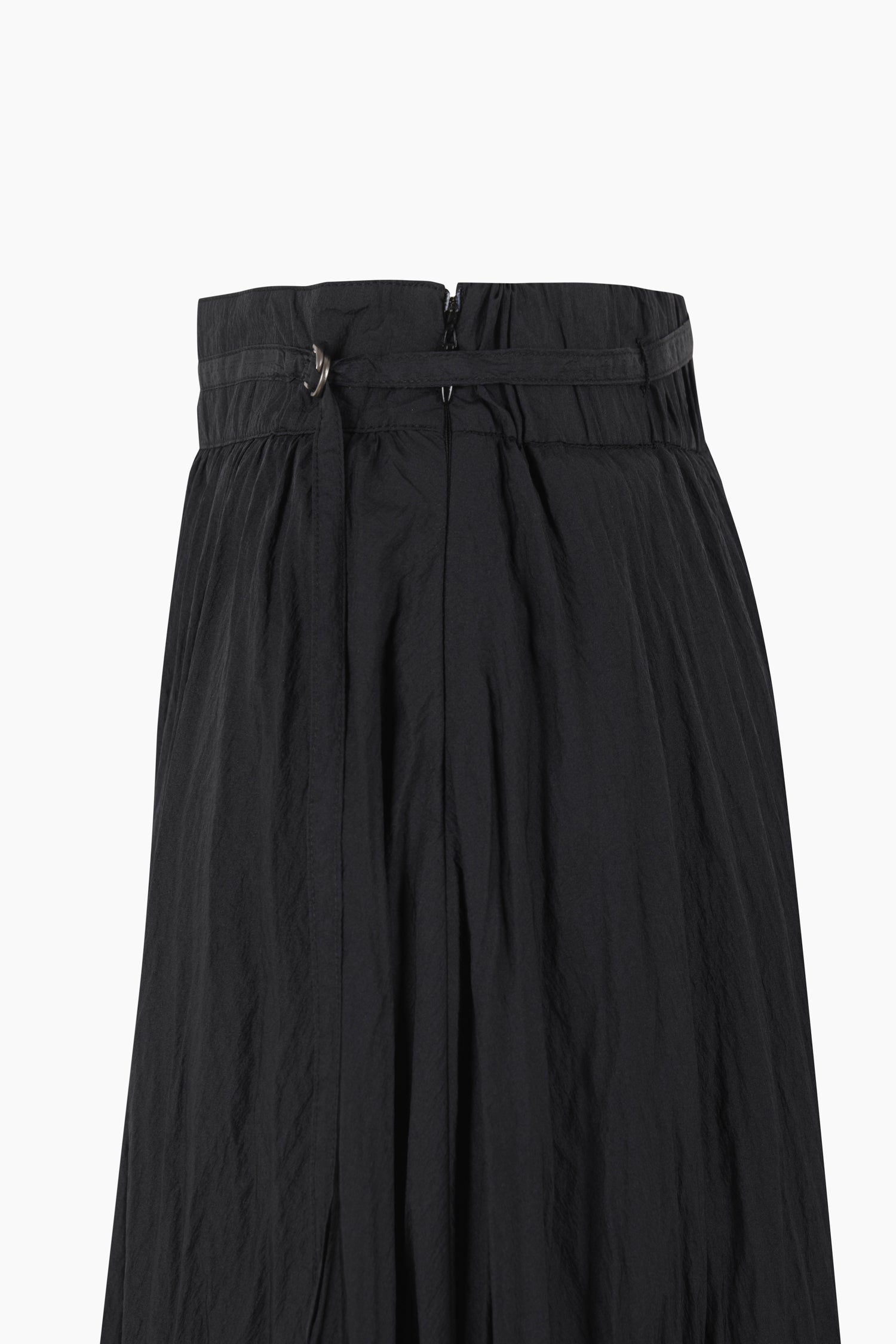Maxi gonna semi trasparente da donna nero 3 | Sisley Outlet