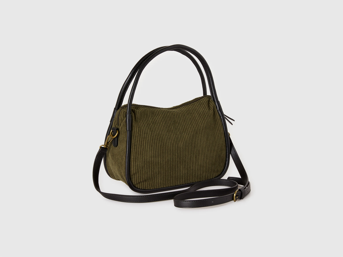 Borsa a spalla in velluto