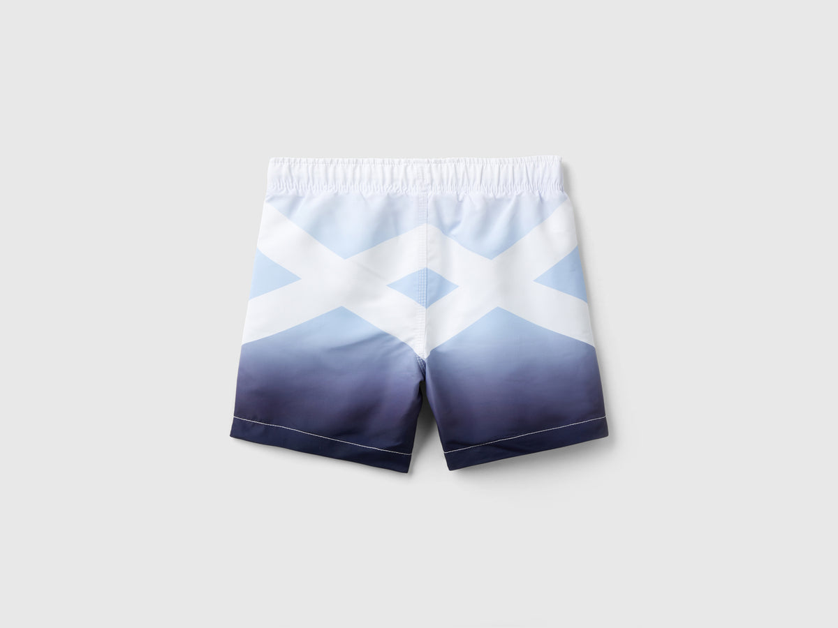 Costume boxer con stampa logo