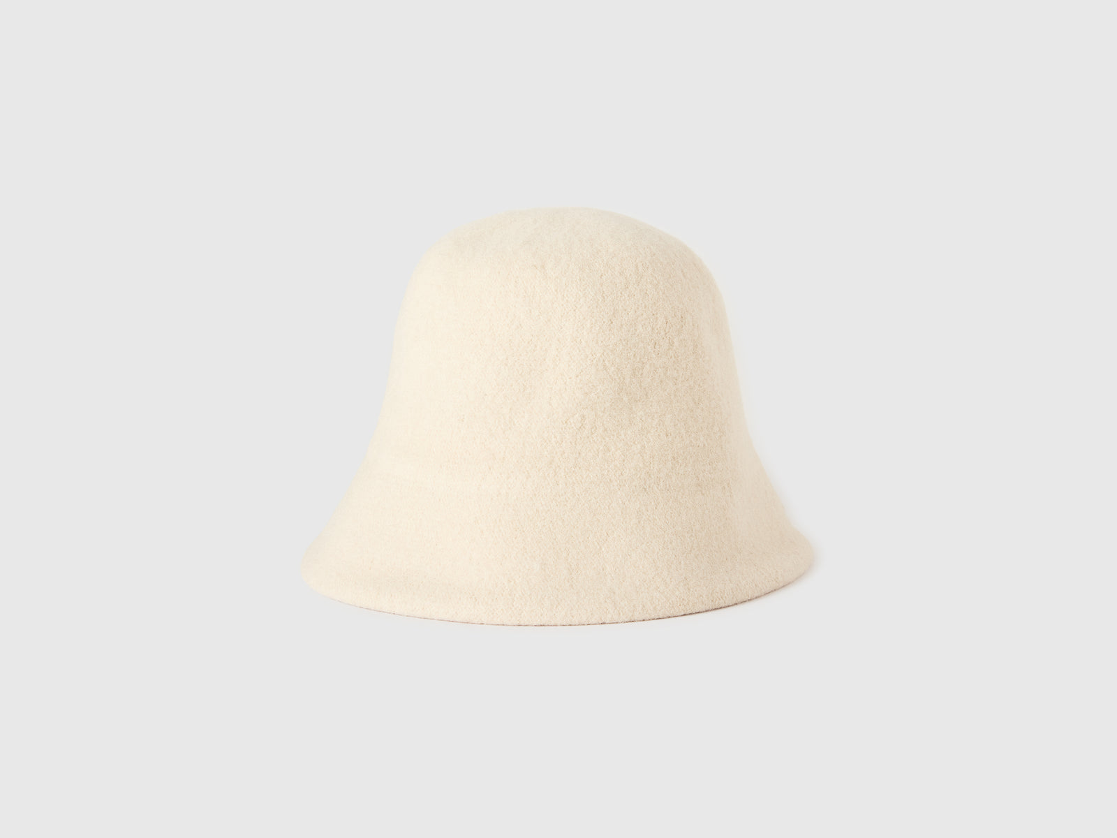 Cappello 100% lana da donna bianco panna 2 | Benetton Outlet