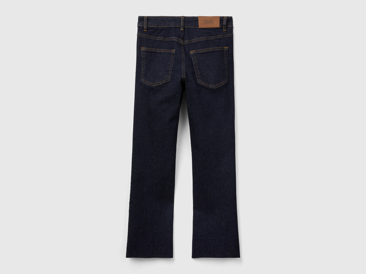 Jeans cinque tasche cropped