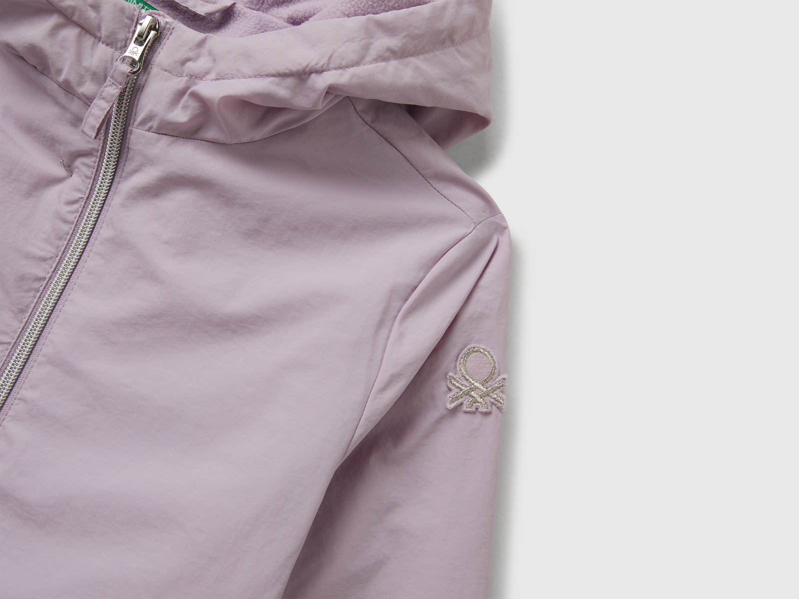Giacca leggera "Rain Defender" da bambina lavanda 3 | Benetton Outlet