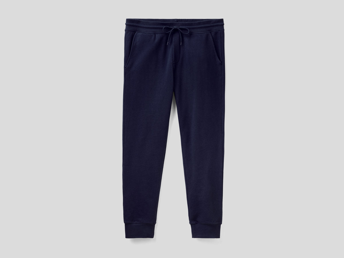 Joggers in felpa 100% cotone