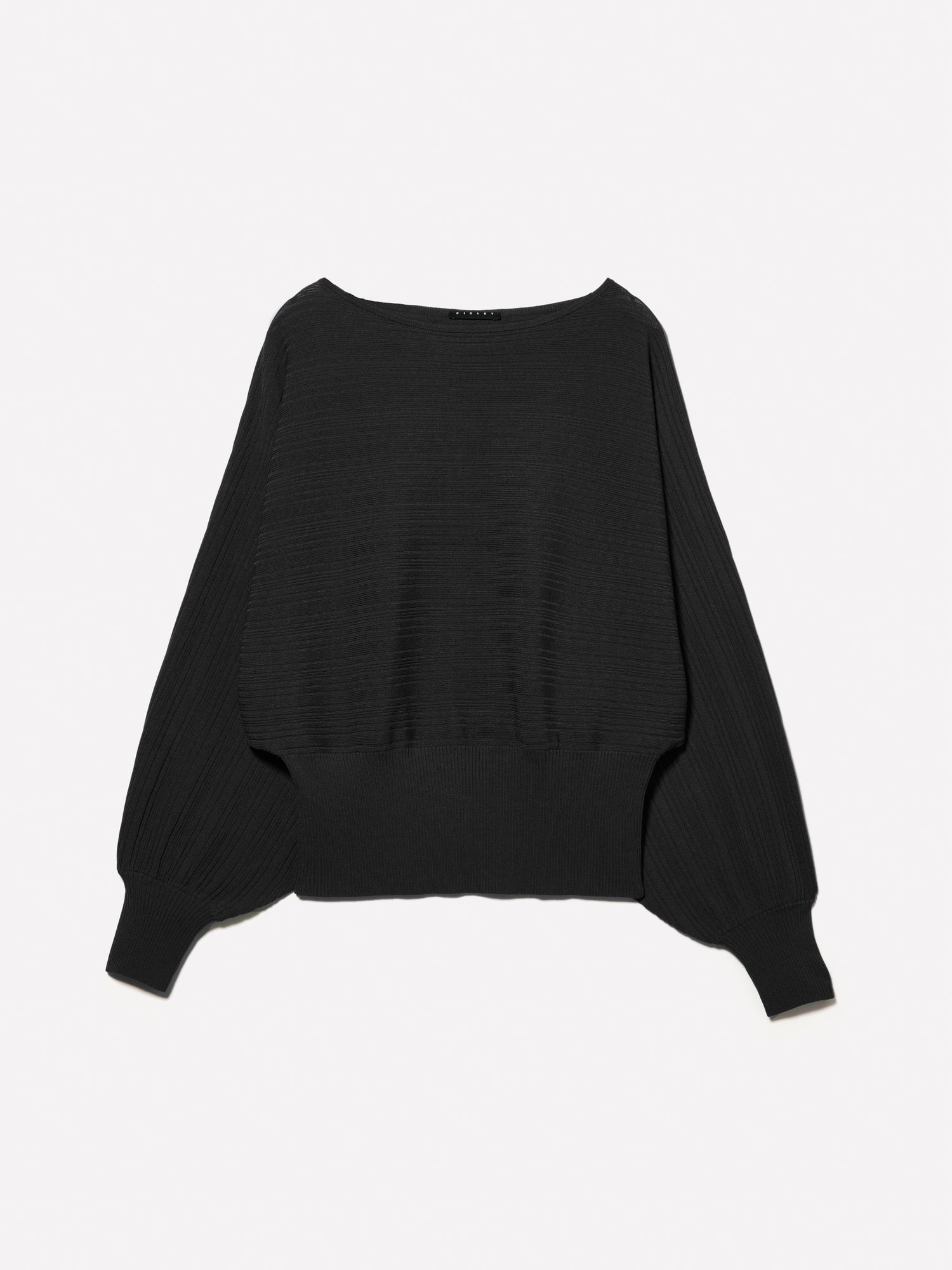 Maglia con maniche a pipistrello da donna nero | Sisley Outlet